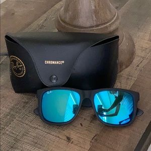 Ray bans blue lenses